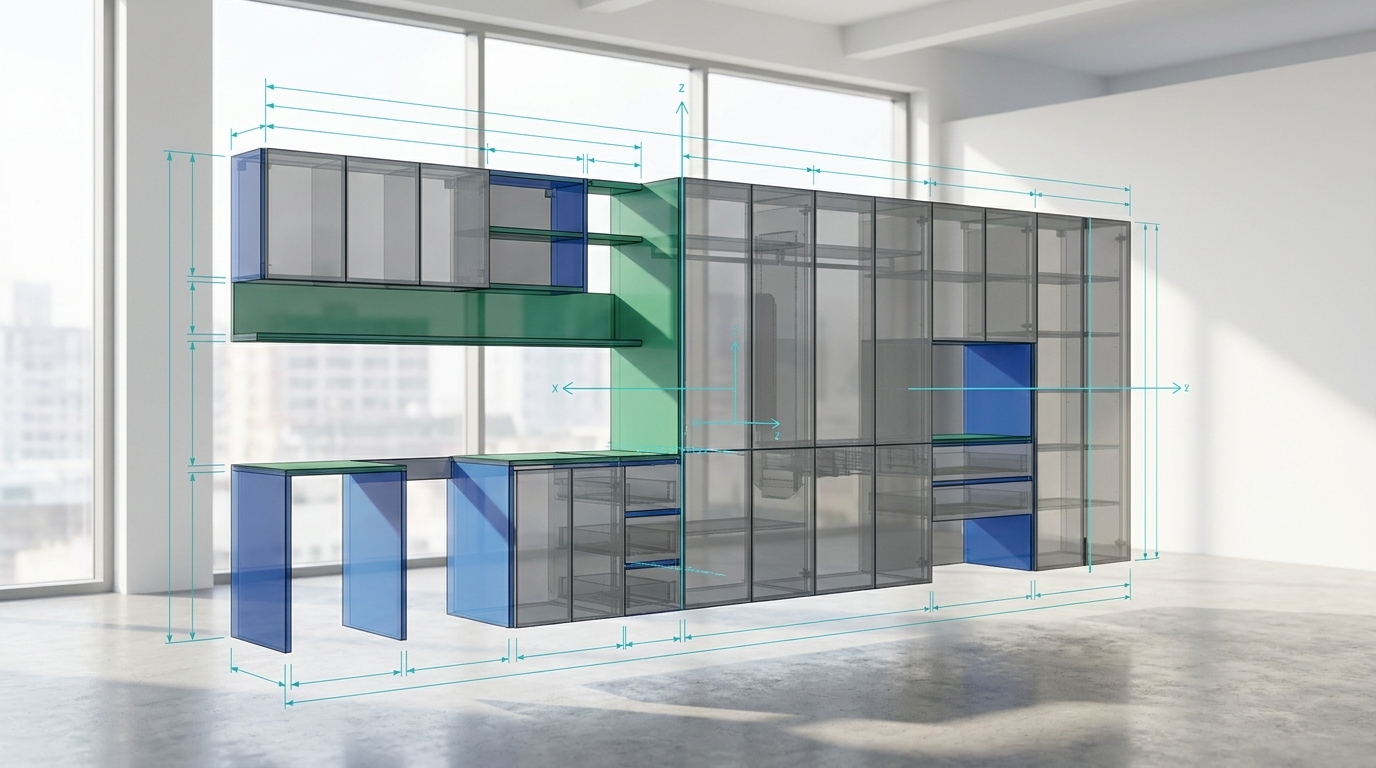 3D 柜体可视化展示